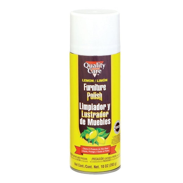 Quality Care Furniture Polish Qc 10Oz QCBL00001 Zoro